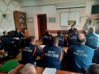 Начальник Госавтоинспекции Усть-Катава провёл у пожарных занятие по соблюдению ПДД