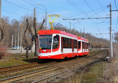 Новые трамваи из Усть-Катава испытали в волгоградской подземке