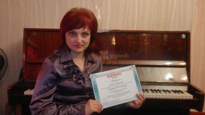 Педагог музыкальной школы Усть-Катава отмечена в конкурсе «Зимнее вдохновение»