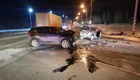 На трассе М5 в районе Усть-Катава столкнулись два автомобиля