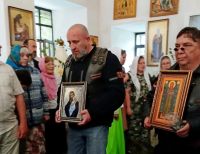 В Усть-Катав доставили иконы Божией Матери Луганская и Донецкая