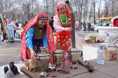 В Усть-Катаве отметили башкирский Праздник самовара