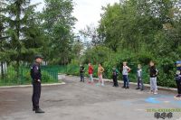 В Усть-Катаве сотрудники полиции провели мероприятие для ребят из школьного лагеря
