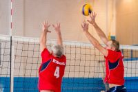 Ветераны-волейболисты Усть-Катава выиграла областной турнир