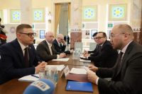 Губернатор Челябинской области и посол Казахстана провели переговоры