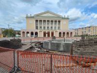 Обновлённый фонтан уже летом украсит парк Дворца культуры