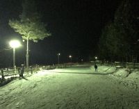 На лыжном стадионе Усть-Катава организовали освещение