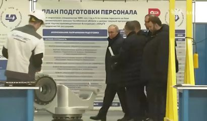 Владимир Путин в Челябинске с рабочим визитом