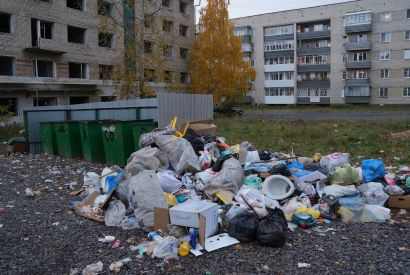 Усть-Катав переходит на новую систему сбора мусора
