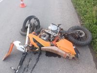 Несовершеннолетний мотоциклист погиб на месте ДТП