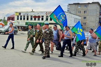 Усть-катавские десантники отметили свой день