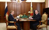 Владимир Путин и Борис Дубровский провели рабочую встречу