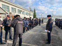 В полиции Усть-Катава проверили готовность сотрудников к переходу на зимнюю форму