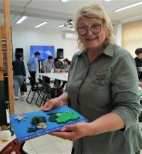 В библиотеке &laquo;На_районе&raquo; прошёл мастер-класс по изготовлению тактильной книги
