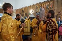 Высокопрофессиональное  пение сопровождало церковную службу в Усть-Катаве