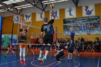 В Усть-Катаве прошли финальные игры Чемпионата области по волейболу